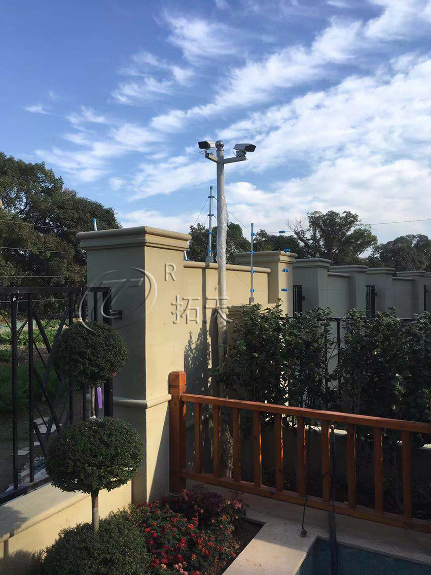 重慶私人别墅脈沖圍欄案例